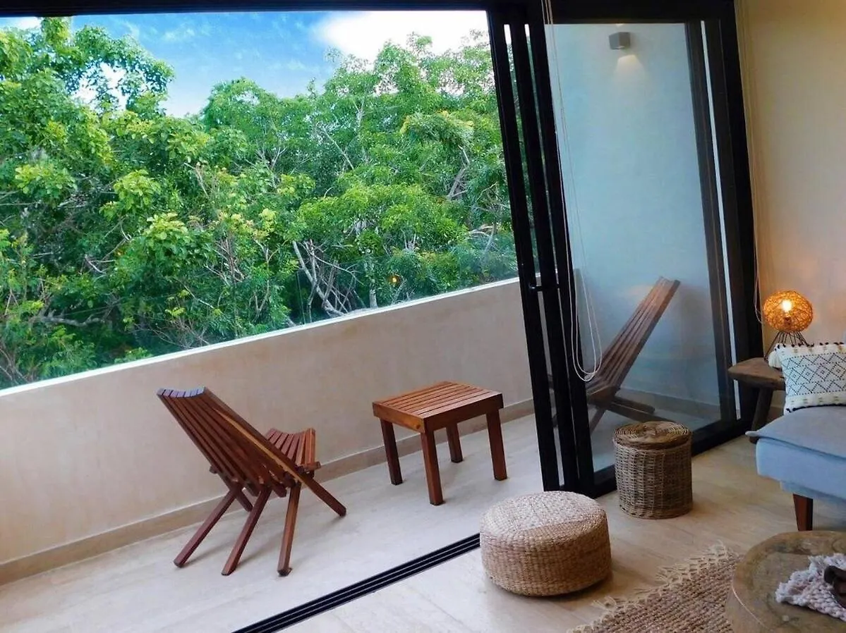 Apartamento Lx Con Vista A La Jungla Tulum 0*,